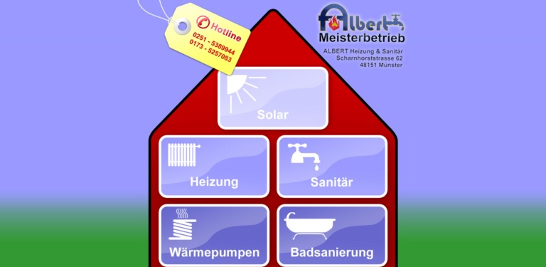 Startseite von http://www.haustechnik-albert.de/
