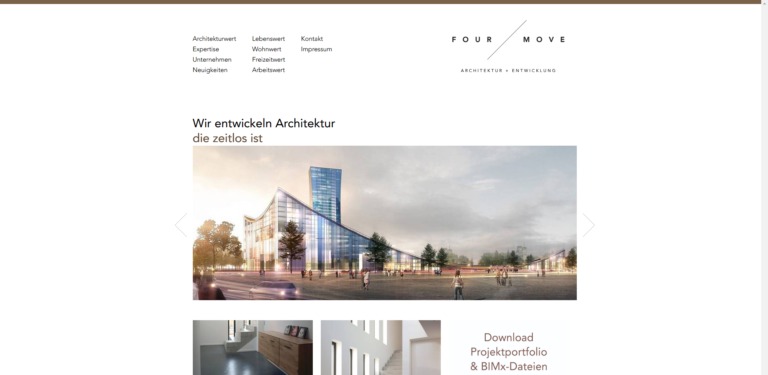 Startseite von https://www.fourmove.de/