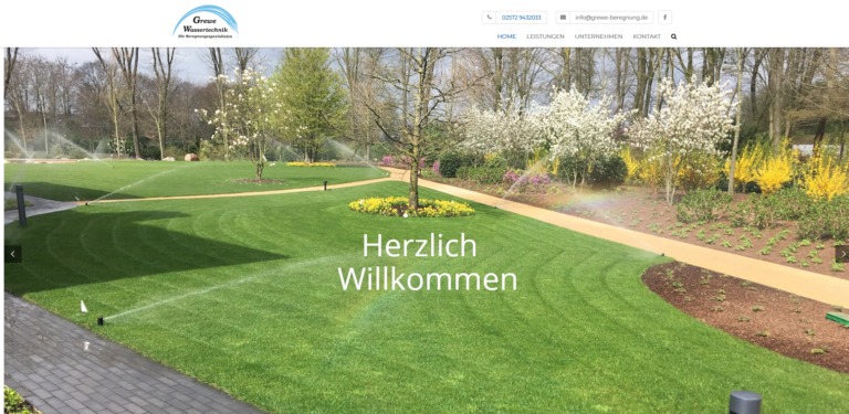Startseite von https://grewe-beregnung.de/