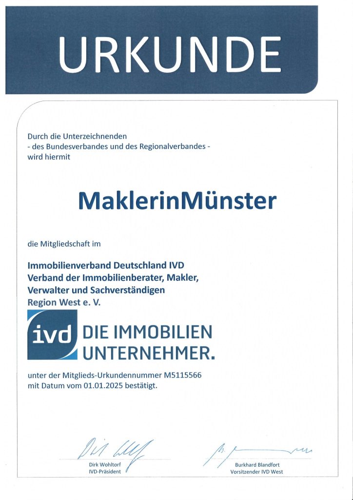 IVD Urkunde