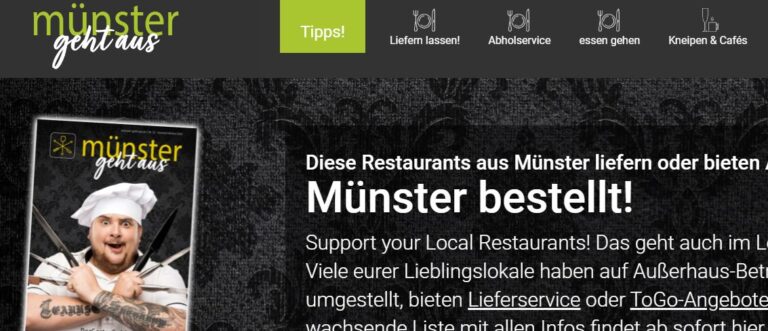 Münster geht aus