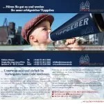 Ein Flyer für Tippgeberprovision