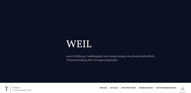 Startseite von https://tutmann.de/