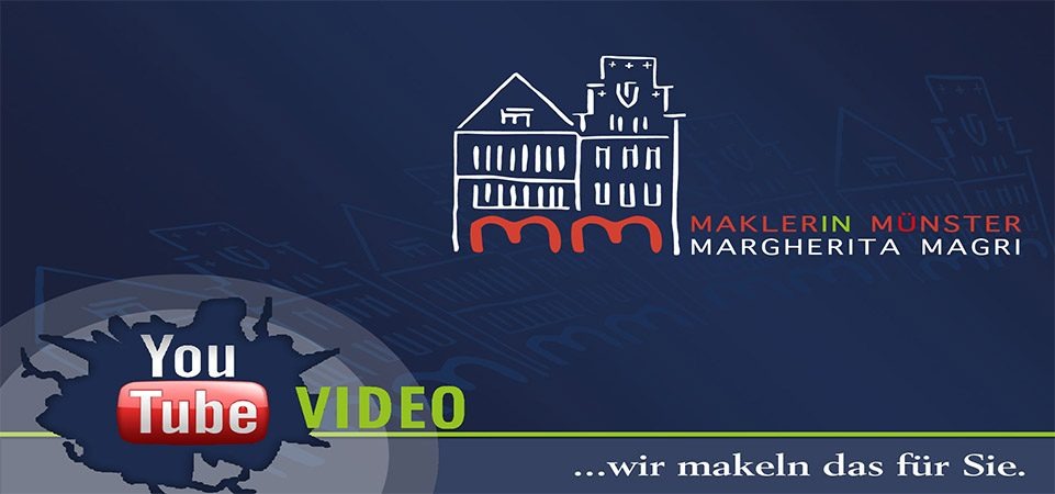 Eine Grafik mit skizzierten Gebäuden auf blauem Hintergrund