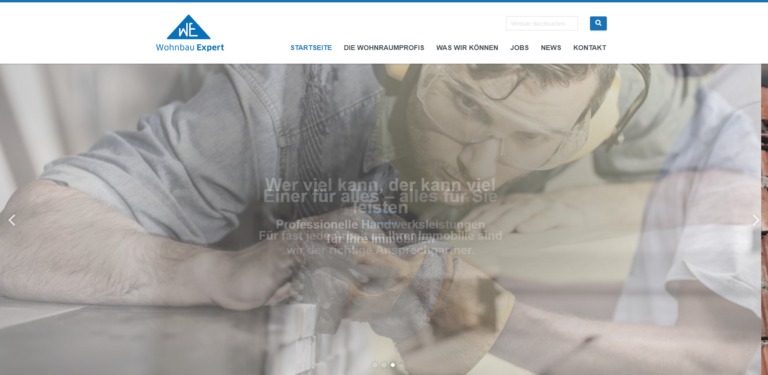 Startseite von https://wohnbau-expert.de/