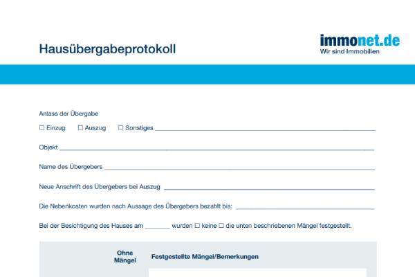 Hausuebergabeprotokoll